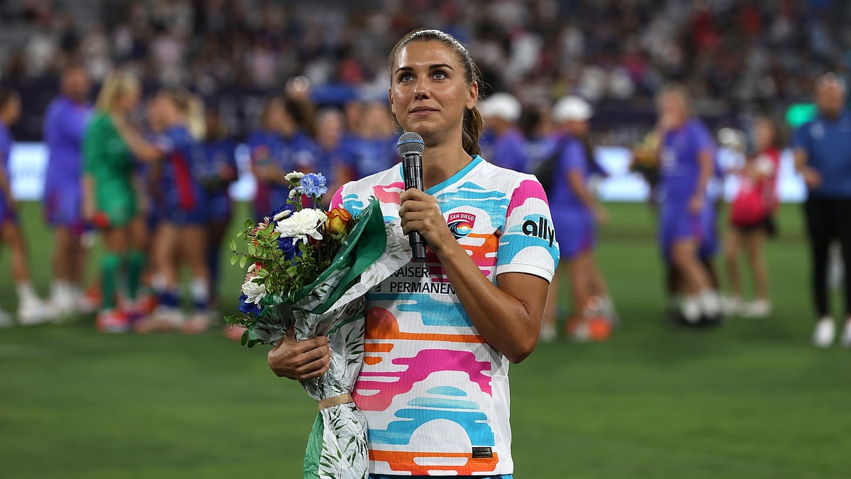 Alex Morgan has played her final game