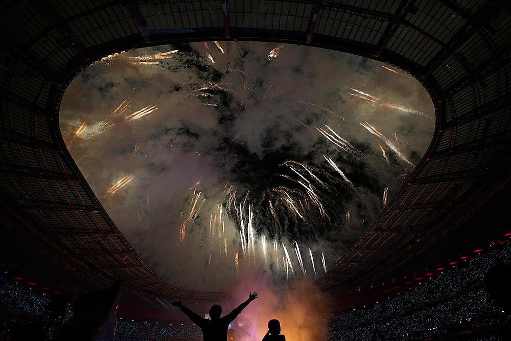 Photo: AP/Michel Euler : Paris Paralympics Closing Ceremony