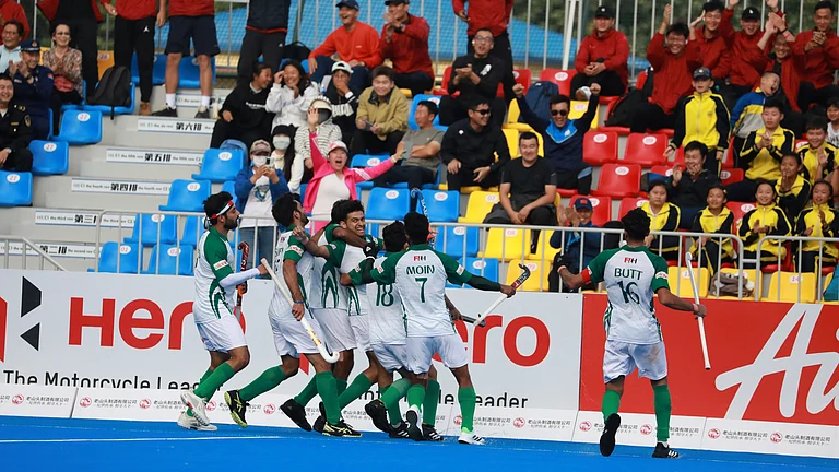 Pakistan National Hockey Team.  - Asian Hockey Federation.