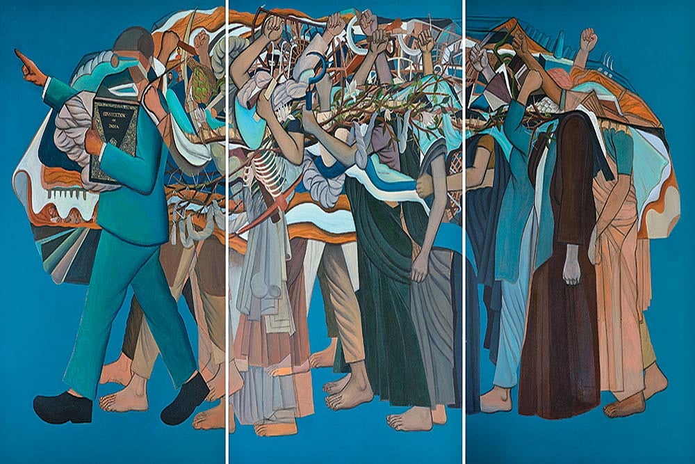 Courtesy: Anant Art gallery : Quest of Existence of Being: Artwork by Vikrant Bhise