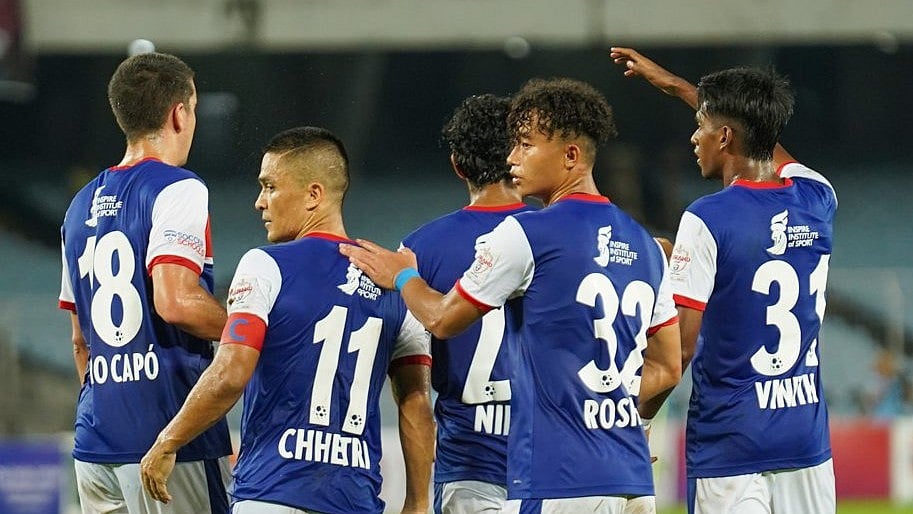 X/BengaluruFC : Bengaluru FC players.