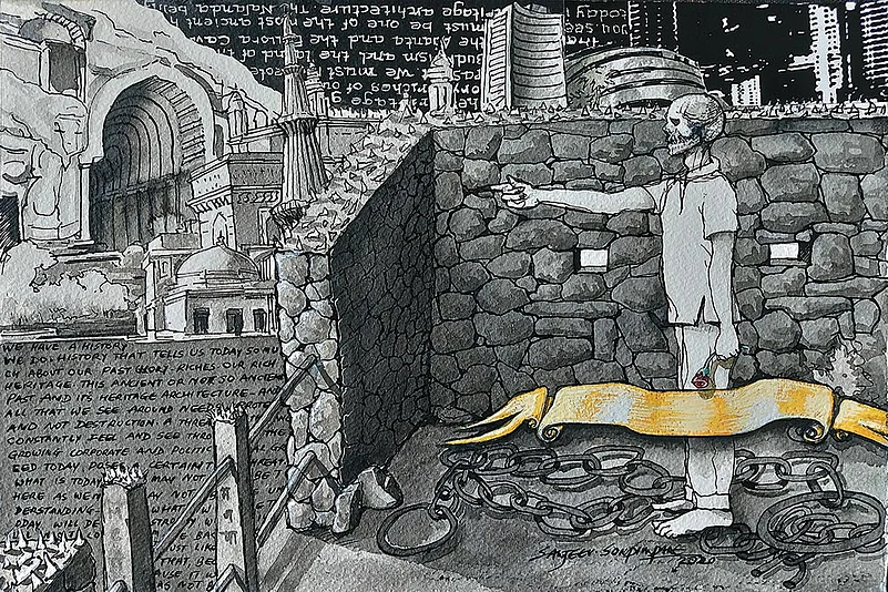 Artwork by Sanjeev Sonpimpare