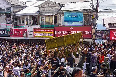 Sanjauli Mosque Protest