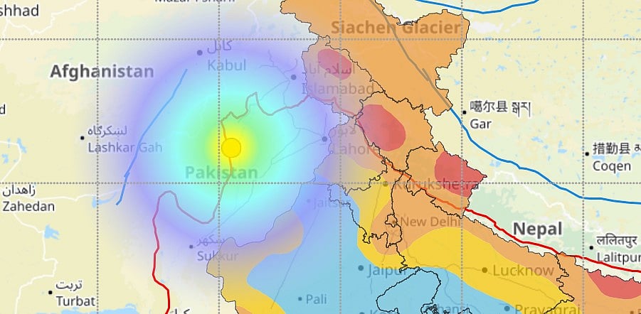 Earthquake in Delhi