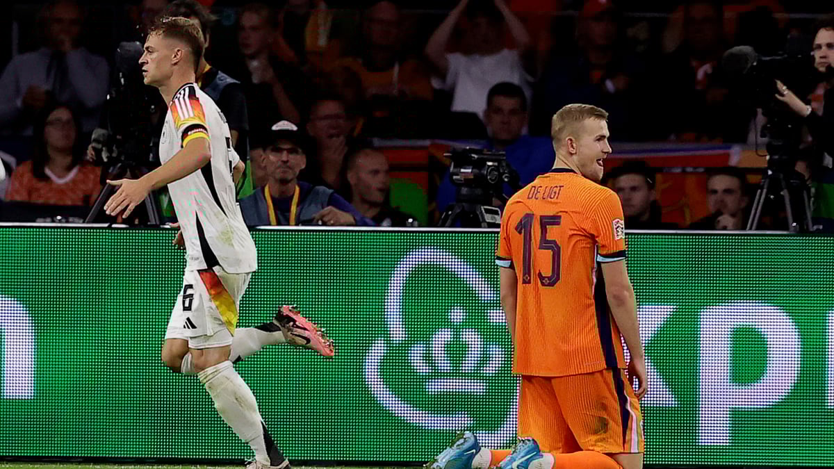 Matthijs de Ligt endured another difficult night for the Netherlands against Germany on Tuesday