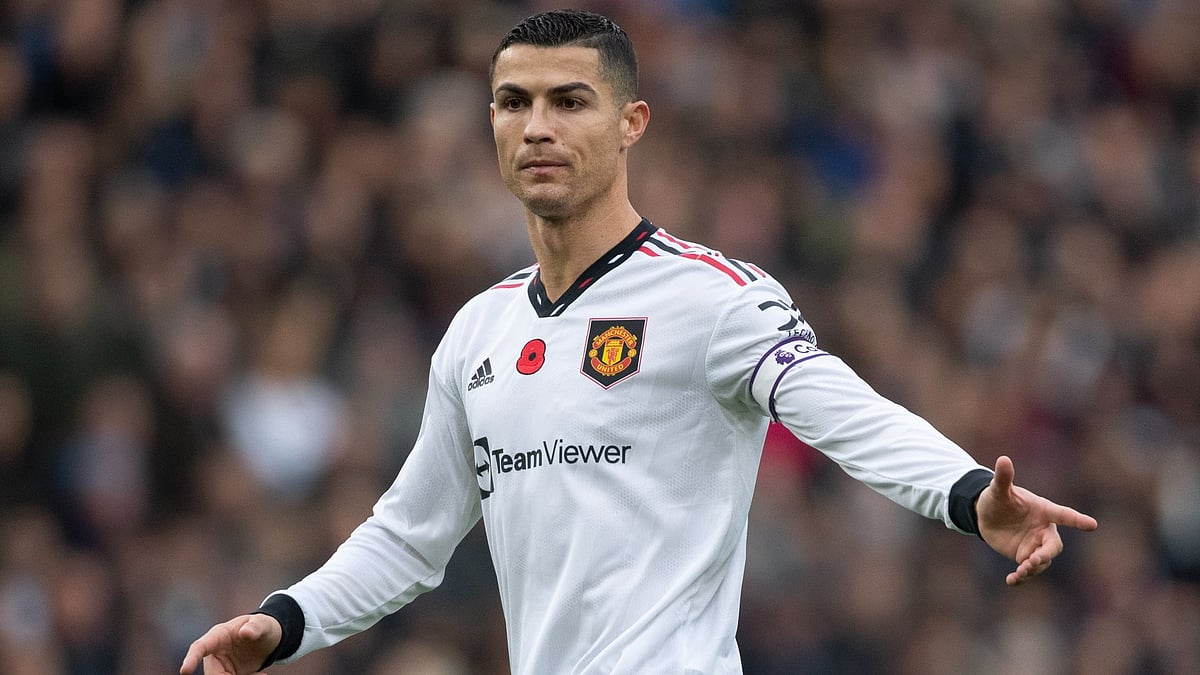 Ronaldo during his second spell with United - null