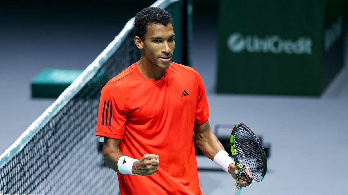 Felix Auger-Aliassime helped Canada to victory over Finland at the Davis Cup