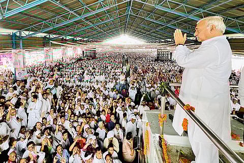 Bhupinder Singh Hooda's nomination rally