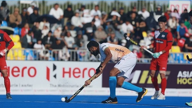A glimpse from India Vs South Korea Asian Champions Trophy 2024 Hockey Match. - X | Asian Hockey Federation