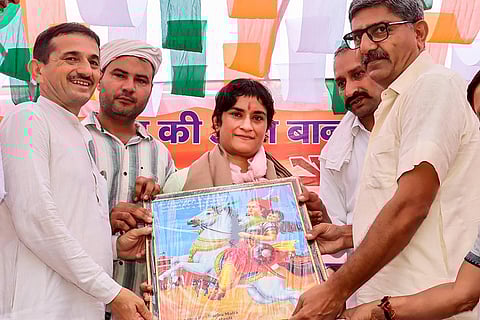 Vinesh Phogat in Jind