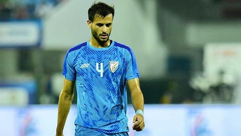 File : Indian footballer Anwar Ali.