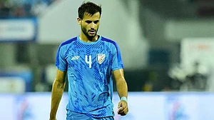 File : Indian footballer Anwar Ali.