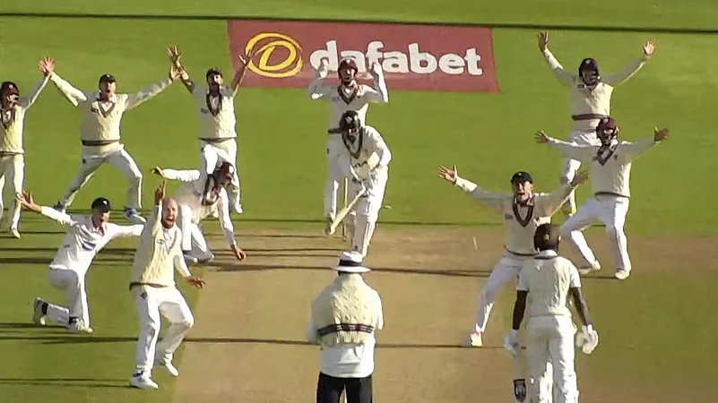 County championship match Somerset Vs Surrey