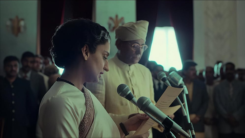 A still from Emergency movie