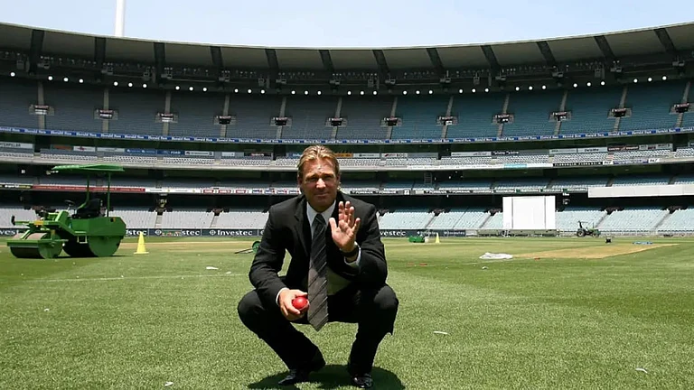 File photo of Shane Warne. - null