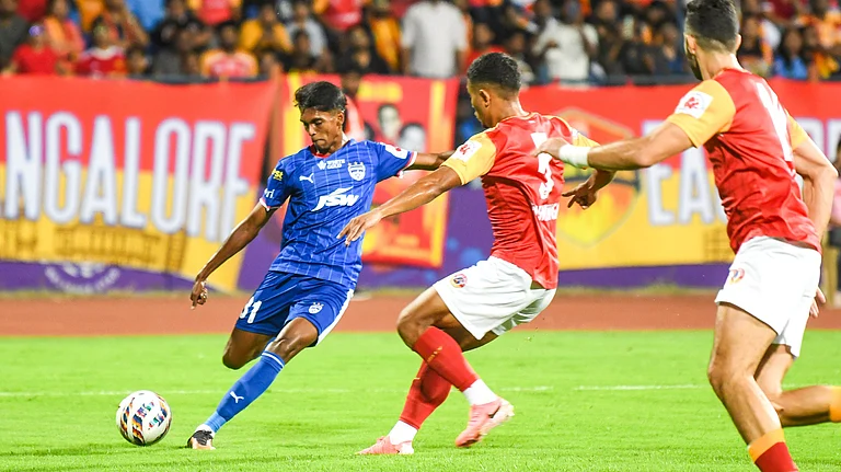 Vinith Venkatesh is also the youngest scorer for Bengaluru FC in their ISL history. - X/bengalurufc