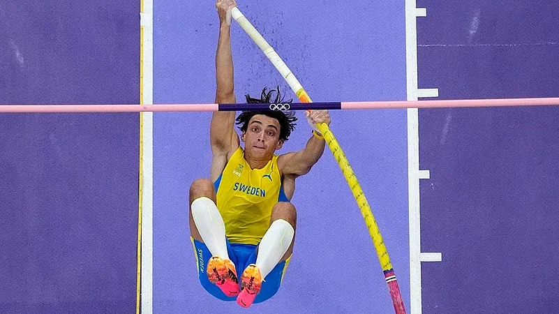 2024 Paris Summer Olympics Day 10 Photo Gallery_Armand Duplantis