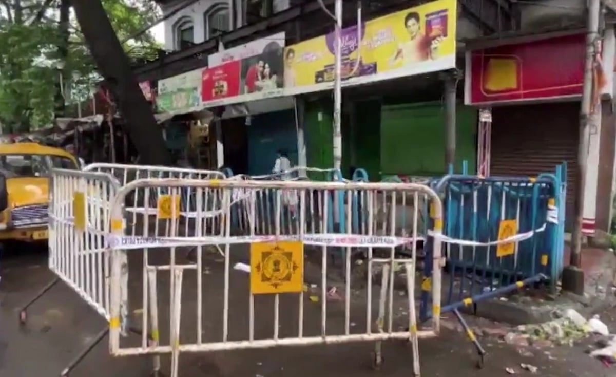 PTI : Kolkata blast rag picker injured