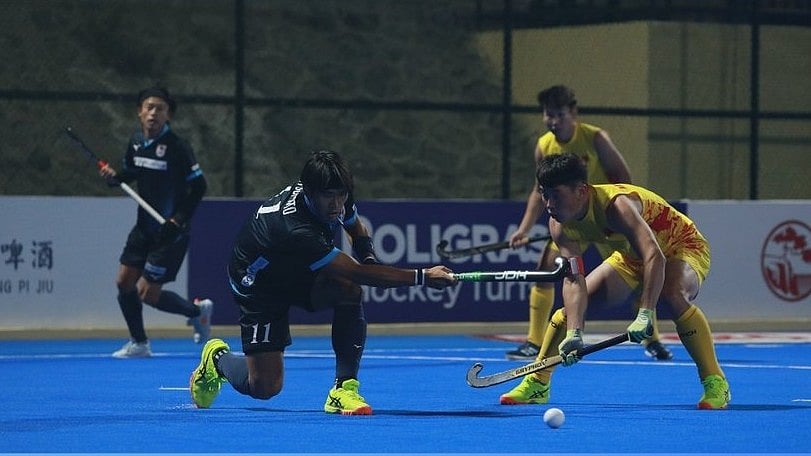 X | Asian Hockey Federation  : A glimpse from China vs Japan Asian Champions Trophy Hockey 2024. 