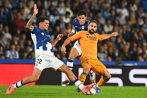 La Liga Soccer Match: Real Madrid vs Real Sociedad