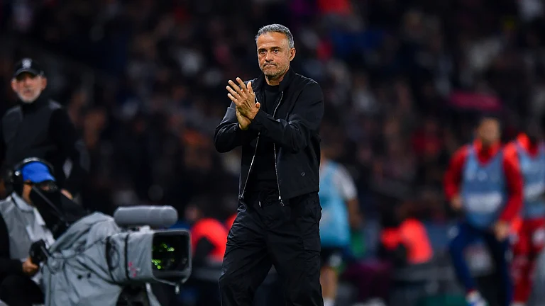 Luis Enrique was happy with Ousmane Dembele's display for PSG on Saturday - null