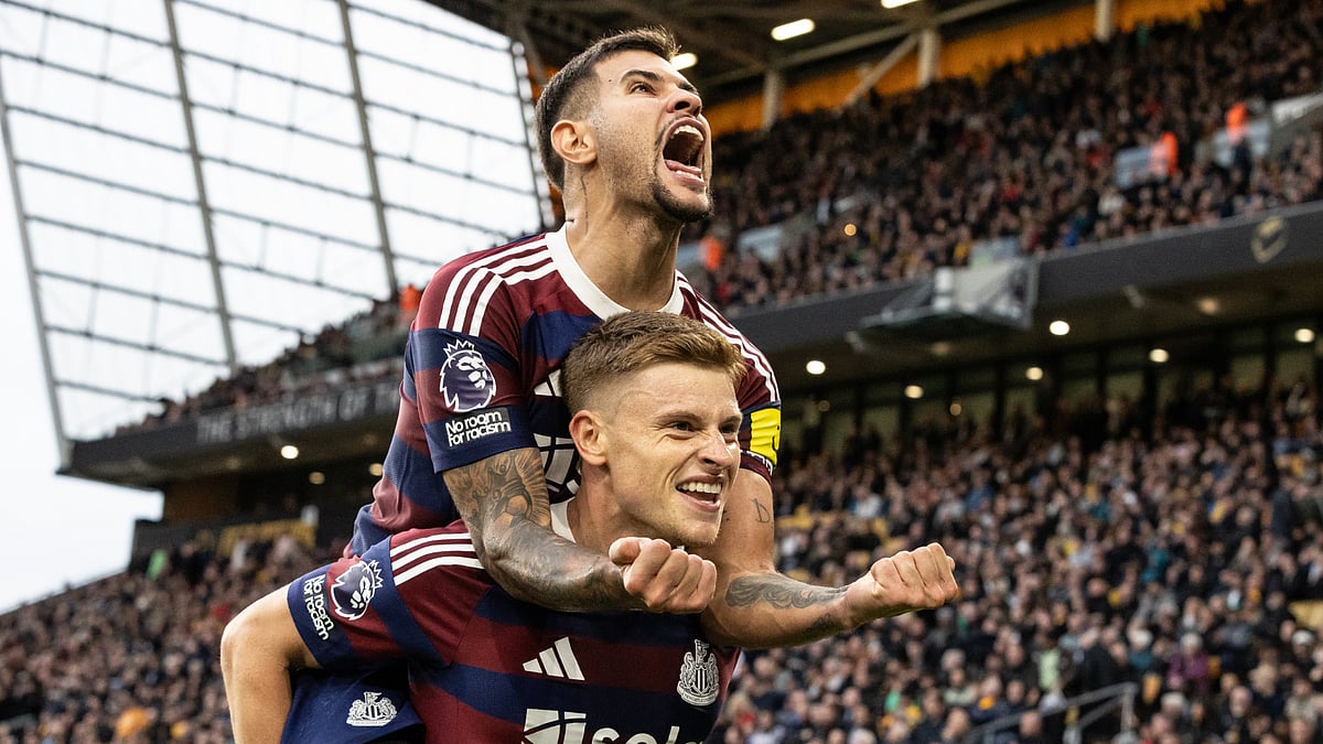 Harvey Barnes scored the winning goal in Newcastle's 2-1 win over Wolves