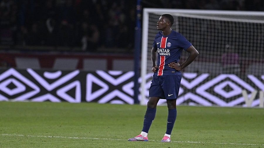 X/Paris Saint-Germain : Paris Saint-Germain defender Nuno Mendes.