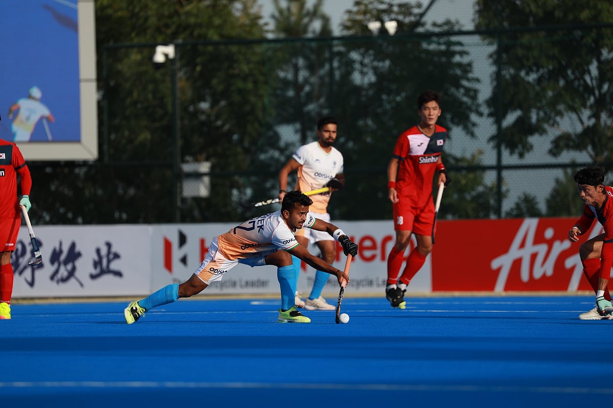 X/HockeyAsia : India will play Korea in one of the semifinals.