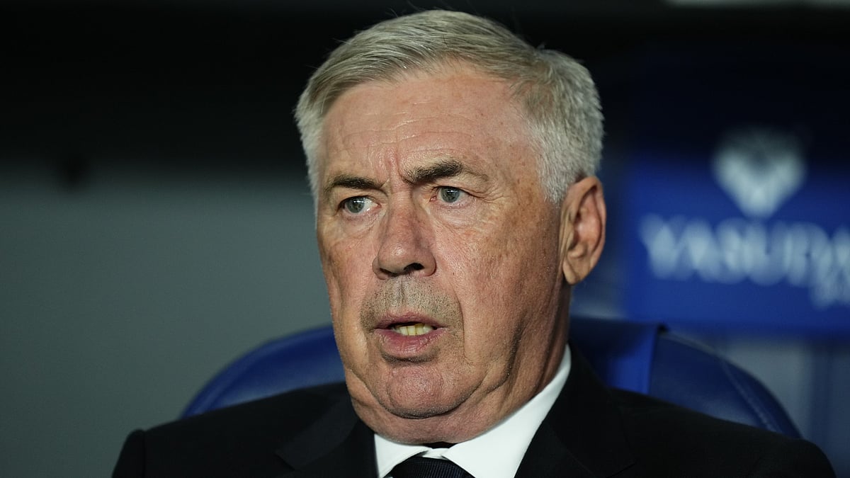 Real Madrid head coach Carlo Ancelotti