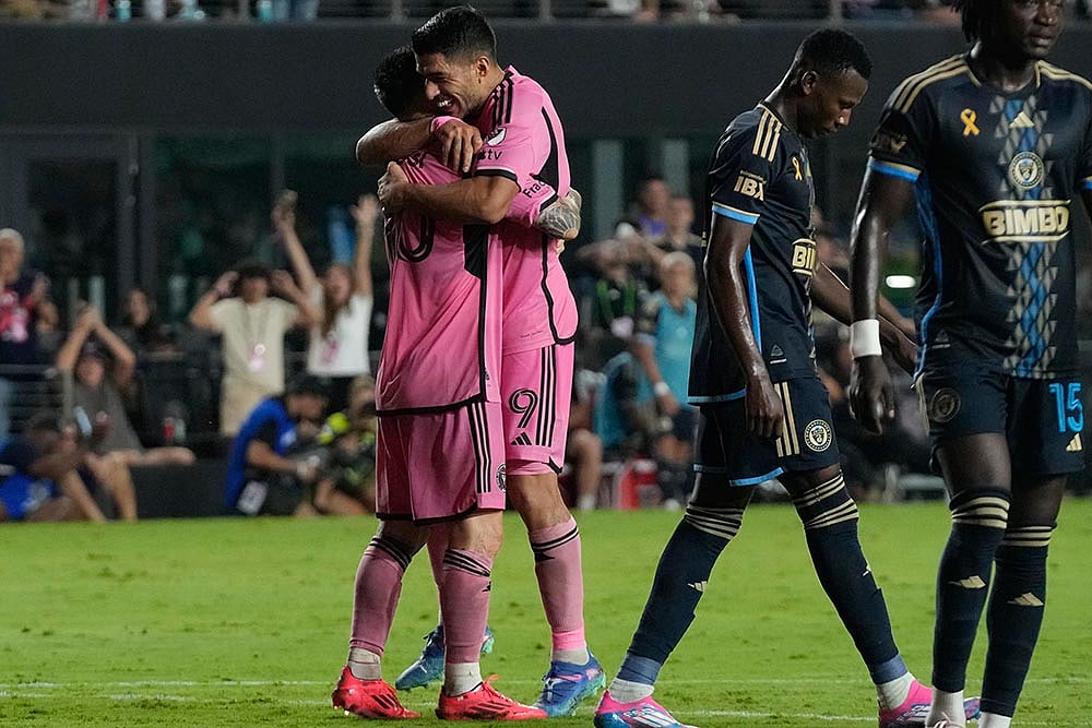 Photo: AP/Marta Lavandier : MLS 2024: Inter Miami vs Philadelphia Union