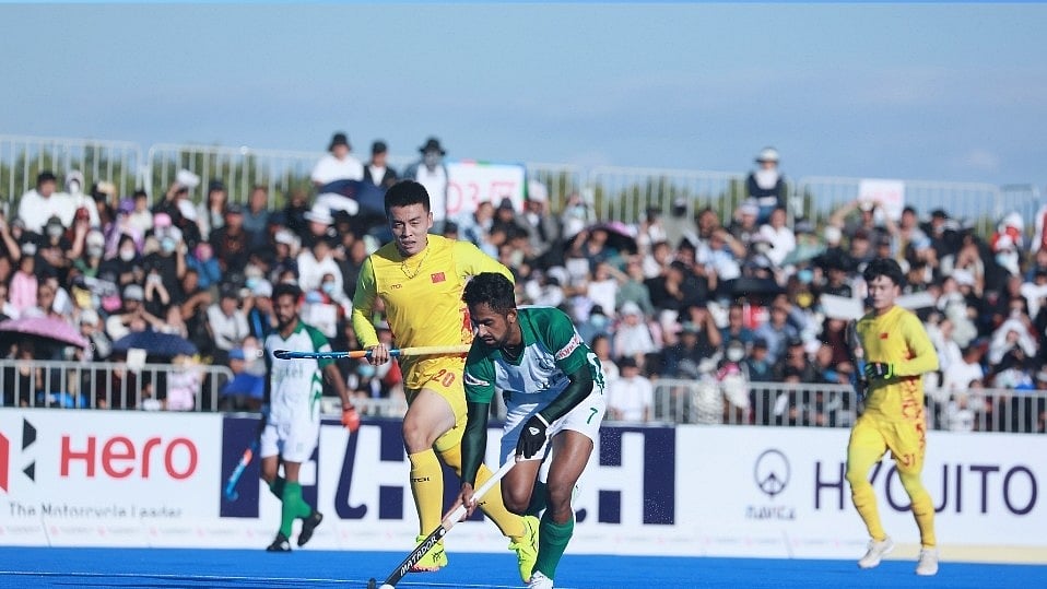 X/HockeyAsia : China vs Pakistan.
