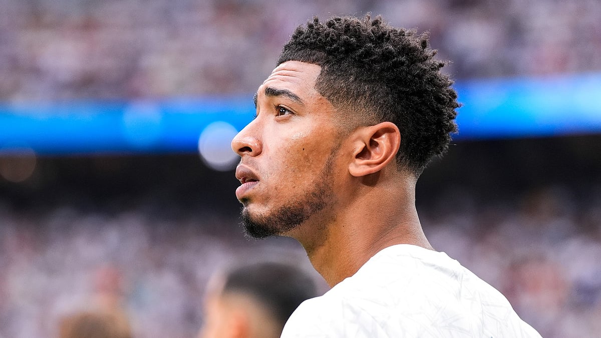 Real Madrid midfielder Jude Bellingham - null