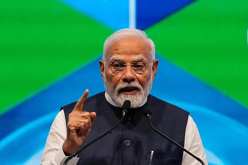 Indian Prime Minister Narendra Modi