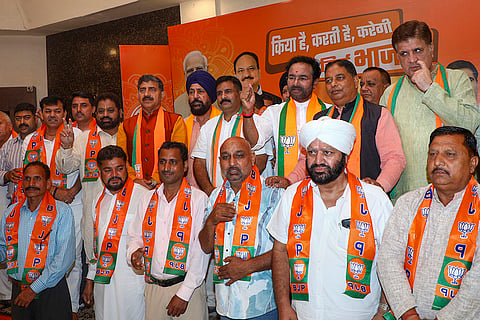 J&K Assembly Polls: Prominent politicians join BJP in presence of Union Minister Kishen Reddy