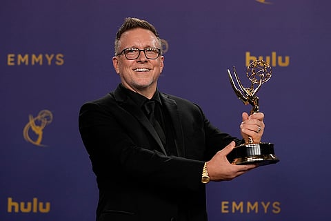 Emmy Awards 2024: Michael Cliett, winner of the award for outstanding special visual effects in a season or a movie for "Shogun",