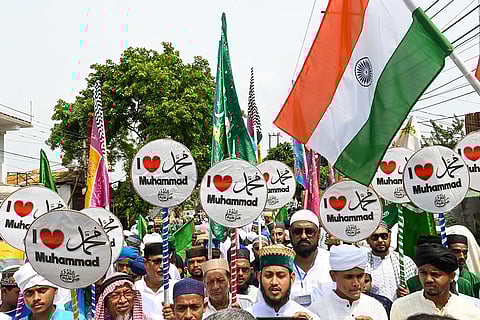 Eid-e-Milad-un-Nabi celebration in Agartala