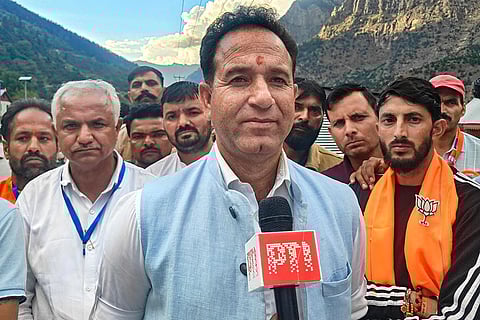 BJP candidate Sunil Sharma