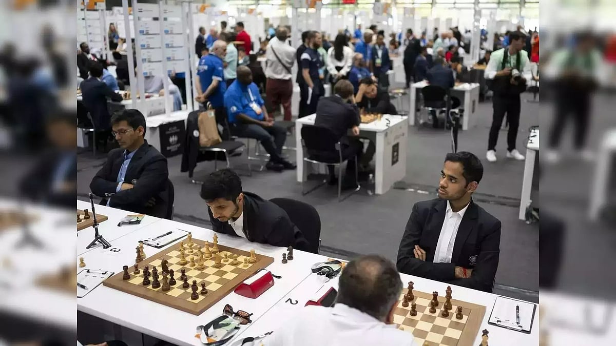 Indian Men’s Team Dominates Azerbaijan; Women’s Team Triumphs Over Kazakhstan At Chess Olympiad