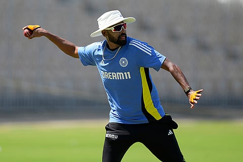 India vs Bangladesh Cricket: Mohammed Siraj participates in a training session