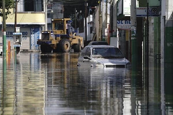 Flooded Streets in Mexico