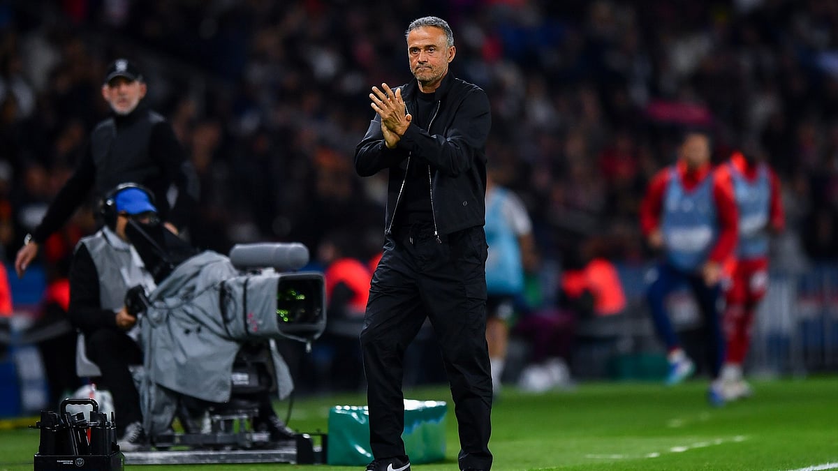 PSG head coach Luis Enrique - null