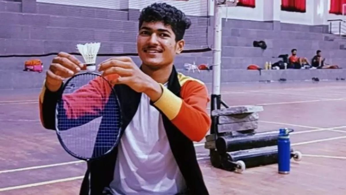 Instagram/Pranay Seth : File photo of Indian para badminton player Pranay Seth. 