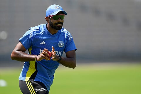 India vs Bangladesh Cricket: Jasprit Bumrah participates in a training session