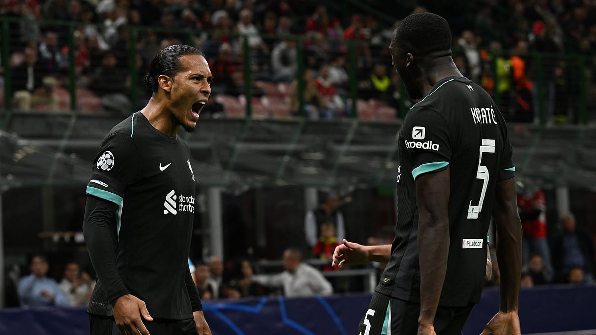 Virgil van Dijk and Ibrahima Konate were both on target on Tuesday in Milan