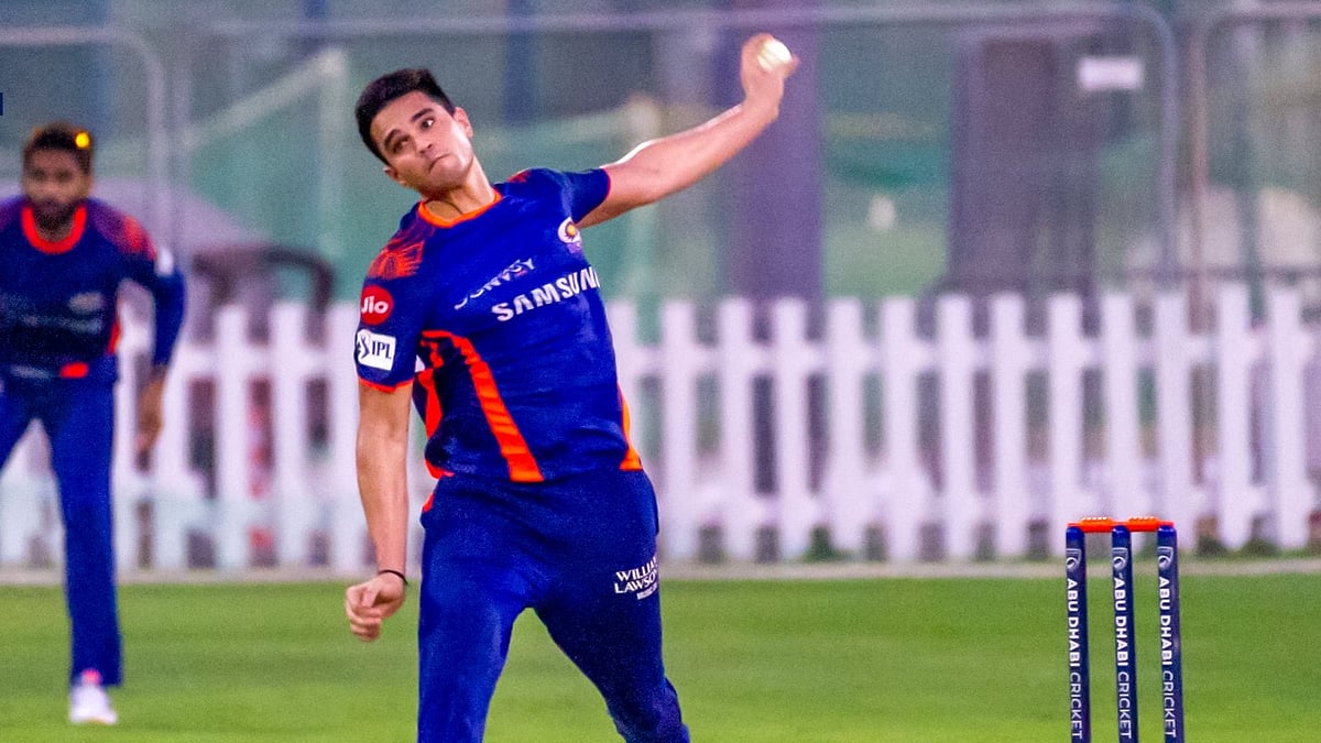 X/mipaltan : Arjun Tendulkar.