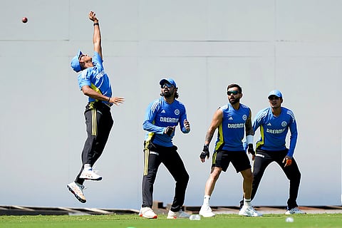 India vs Bangladesh Cricket: Yashasvi Jaiswal, K L Rahul, Virat Kohl, Shubman Gill participate in a training session