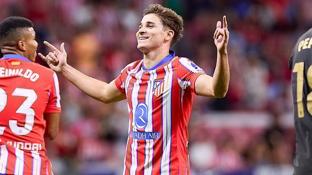 La Liga: Simeone Hails 'Hard-Working' Alvarez But Calls For Patience After First Atletico Goal
