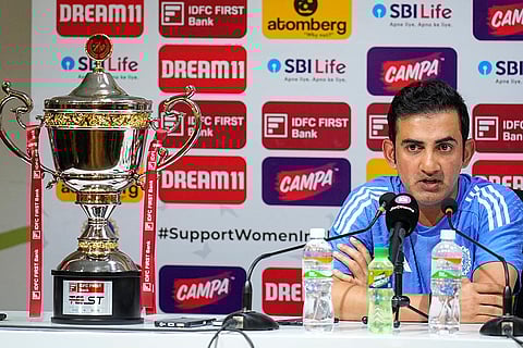 Indian cricket team head coach Gautam Gambhir