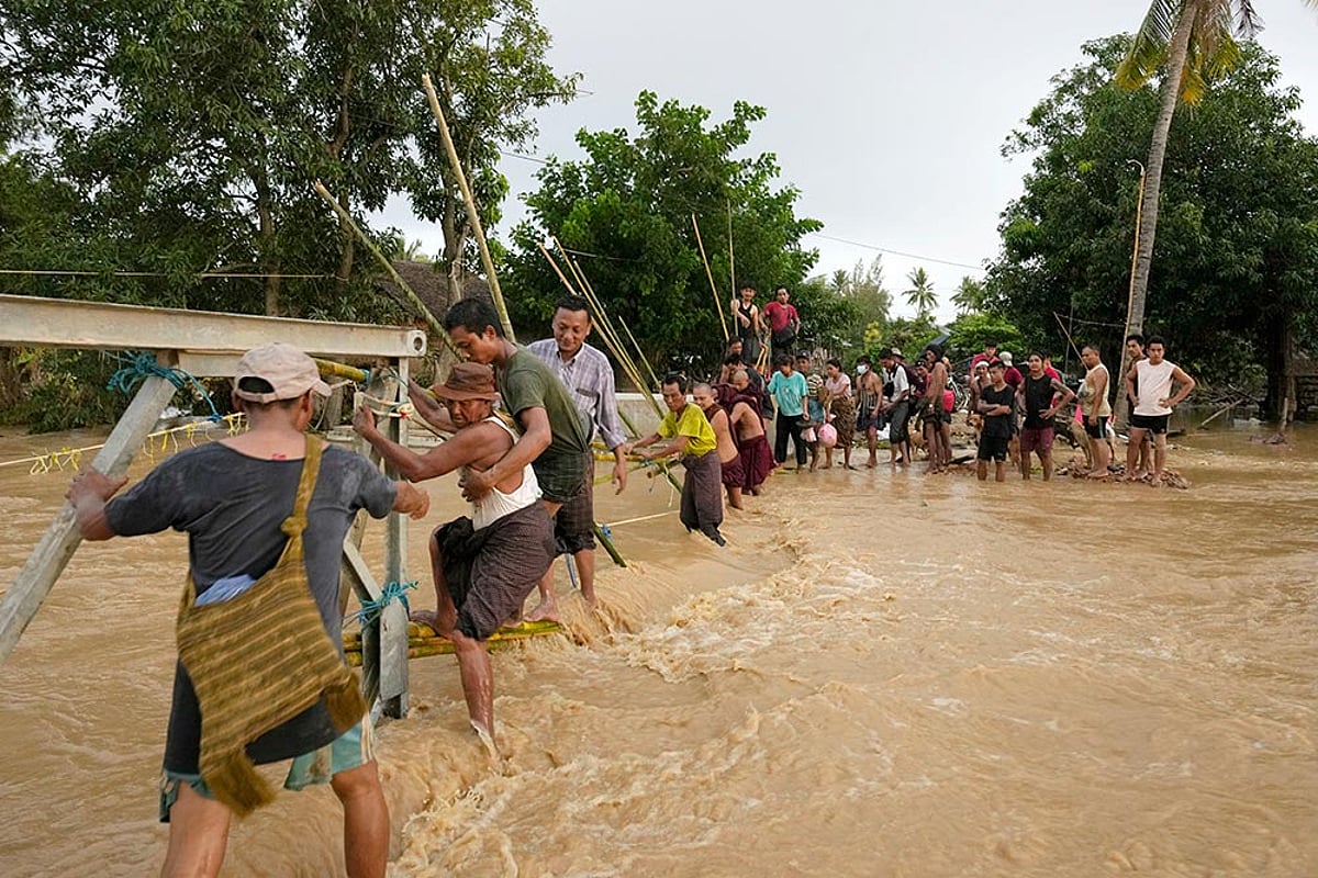 Floods Myanmar