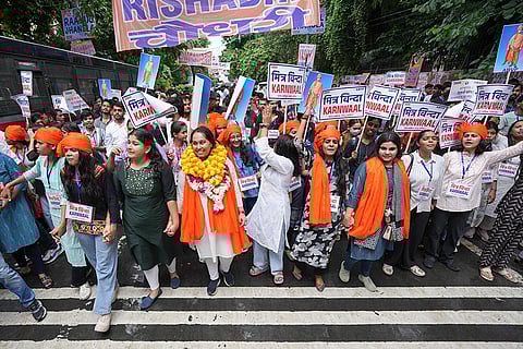 ABVP Chatra Garjna rally in Delhi